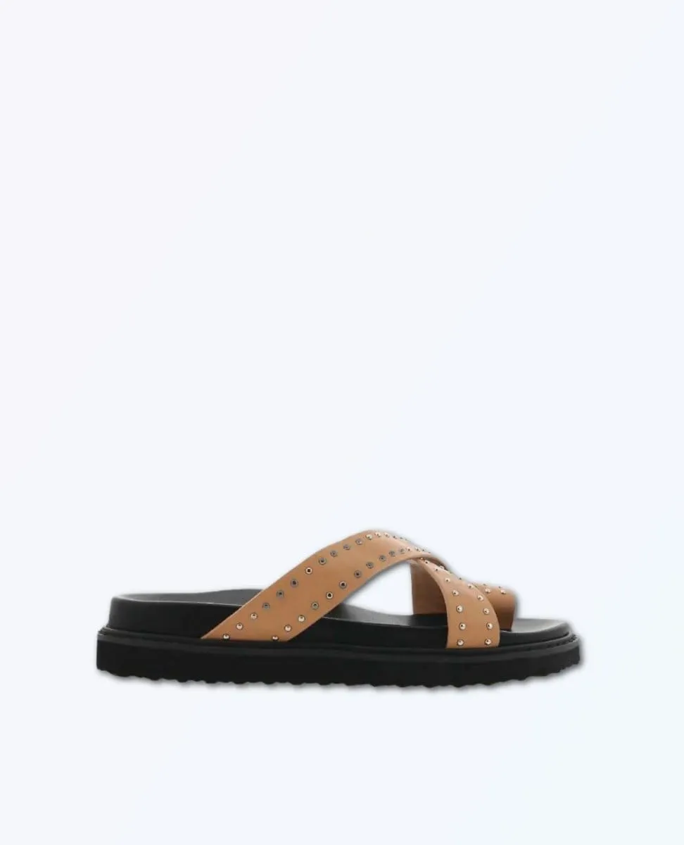 Zori Slides Desert Studded Sandal