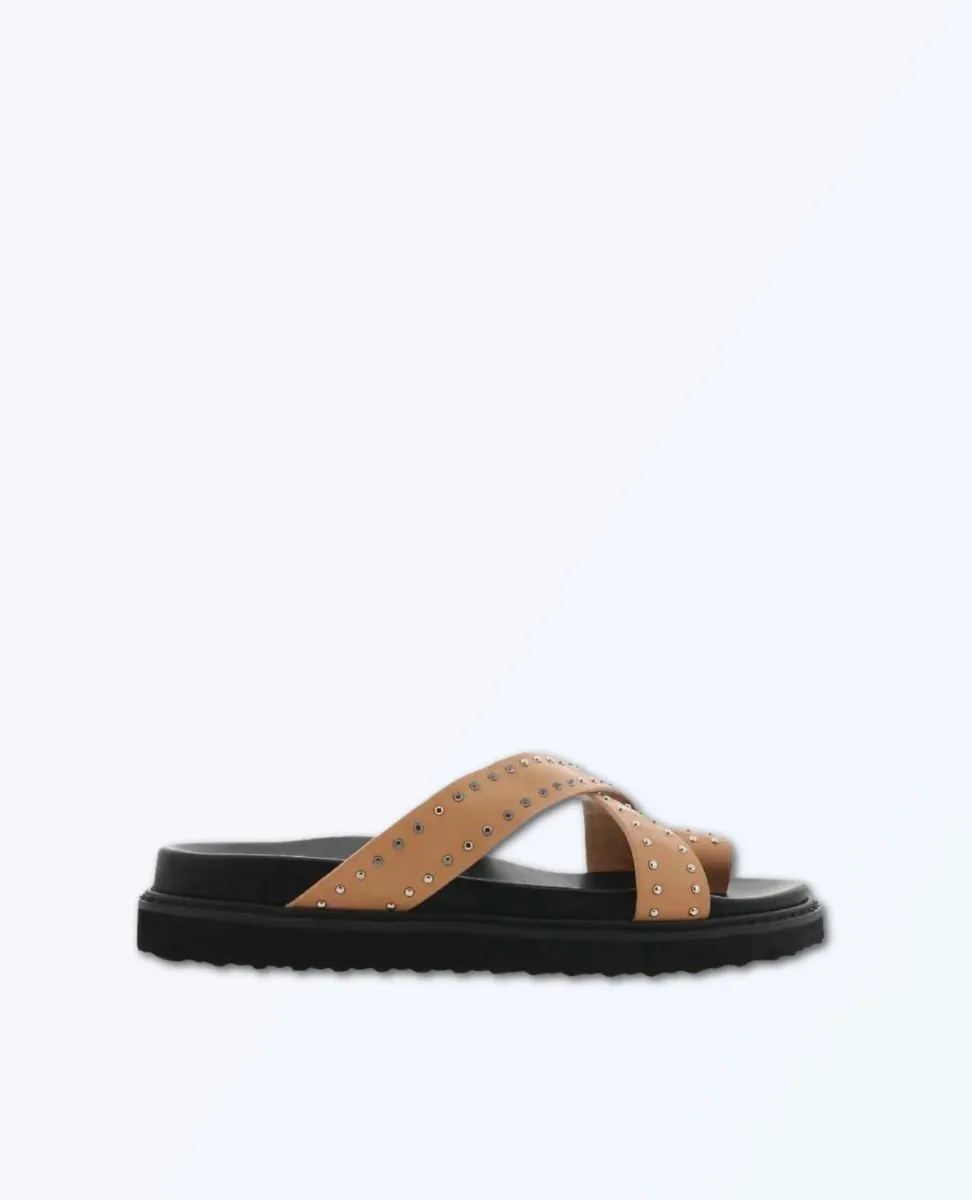 Zori Slides Desert Studded Sandal