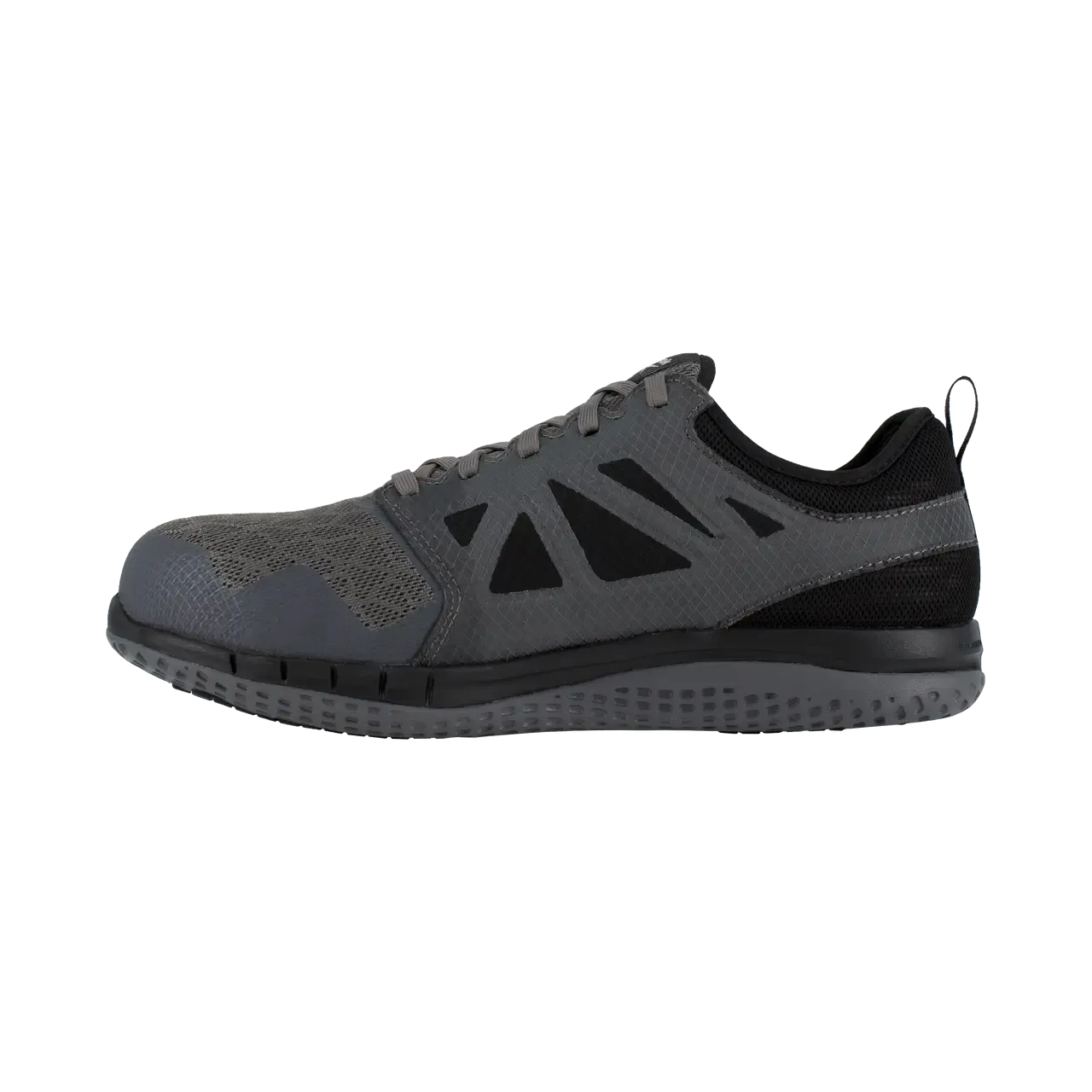 Zprint Steel-Toe Athletic Work Shoe Gray