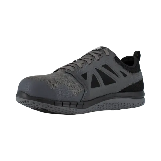 Zprint Steel-Toe Athletic Work Shoe Gray