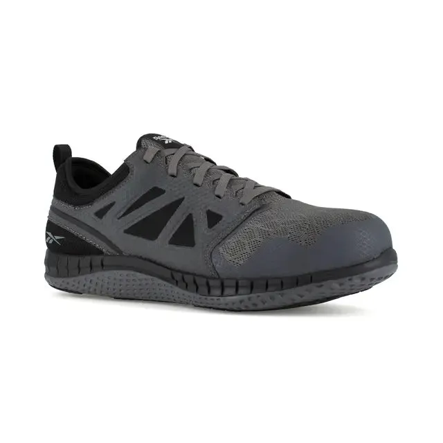 Zprint Steel-Toe Athletic Work Shoe Gray